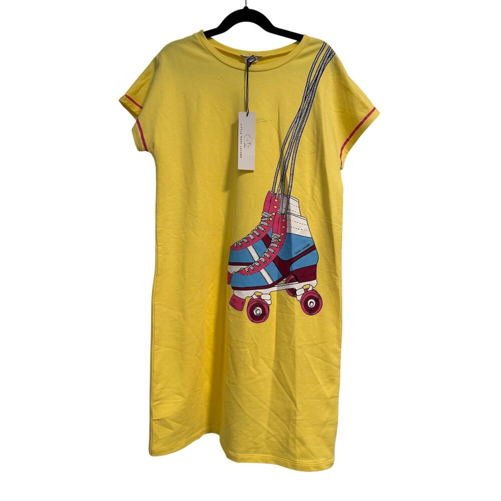 NWT Little Marc Jacobs Yellow Roller Skate Nightgown Dress - Size 12